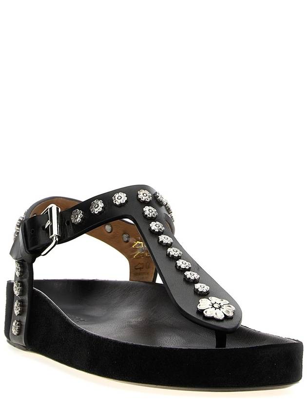 Enore Sandals Black - ISABEL MARANT - BALAAN 3