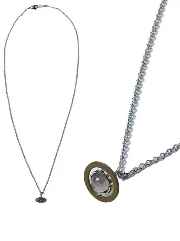 Petite Original ORB Necklace Silver - VIVIENNE WESTWOOD - BALAAN 2