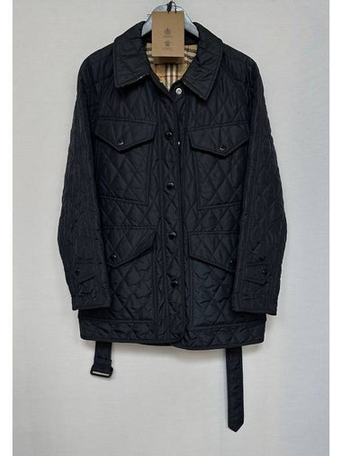 Diamond Quilted Field Jacket 66 - BURBERRY - BALAAN 1