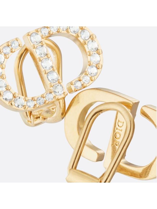 Petite CD Logo Clip Earrings - DIOR - BALAAN 3