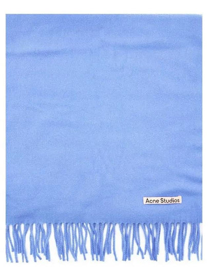 Wool Fringe Scarf Sweet Blue - ACNE STUDIOS - BALAAN 2