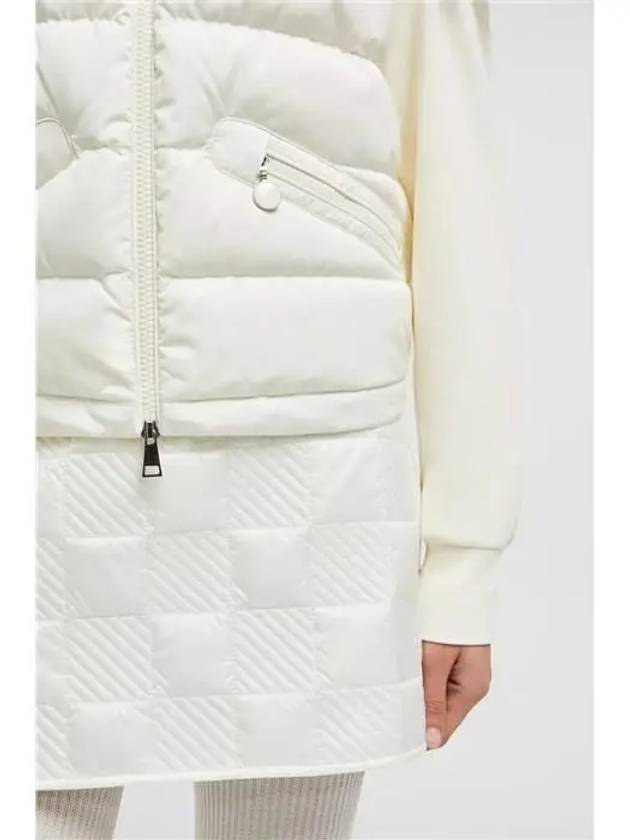 Women s Zip Up Padding White - MONCLER - BALAAN 7