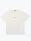 70/2 Mercerized Jersey Logo Short Sleeve T-Shirt White - CP COMPANY - BALAAN 2