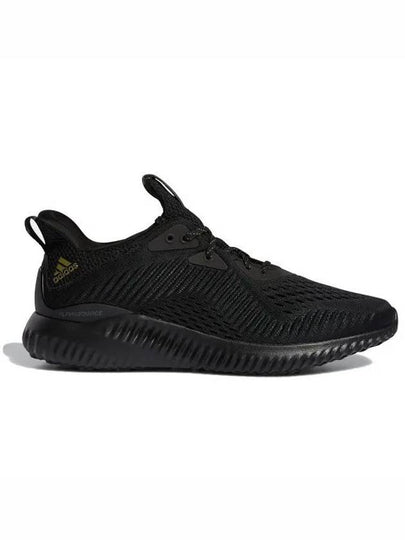 Alpha Bounce 1 Running Low Top Sneakers Black - ADIDAS - BALAAN 2