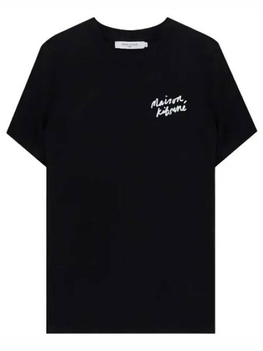 Mini Handwriting Classic T Shirt Women s Short Sleeve Tee - MAISON KITSUNE - BALAAN 1