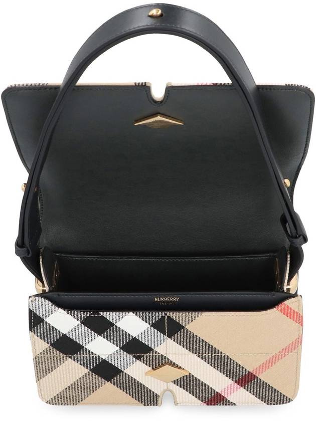 Snip Check Shoulder Bag Sand - BURBERRY - BALAAN 5