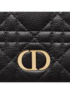 Caro Scarlet Zipper Half Wallet Black - DIOR - BALAAN 5