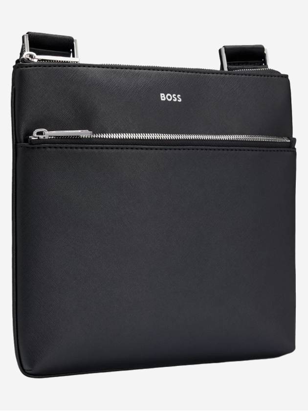 Logo Lettering Envelope Cross Bag Black - HUGO BOSS - BALAAN 2