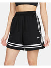 Basketball Shorts DH7326 010 Black WOMENS S M Asian Fit - NIKE - BALAAN 1