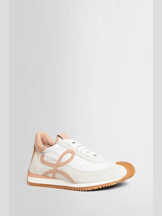 Flow Runner Low Top Sneakers White Powder - LOEWE - BALAAN 2