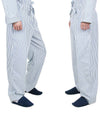 Poplin Striped Pajama Pants SWP PB - TEKLA - BALAAN 3