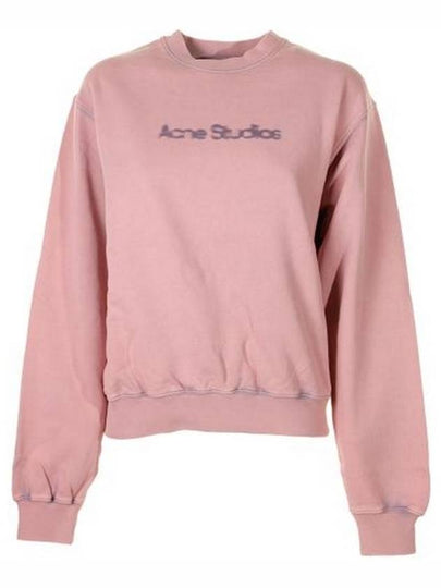 Blurred Logo Sweatshirt Faded Purple - ACNE STUDIOS - BALAAN 2