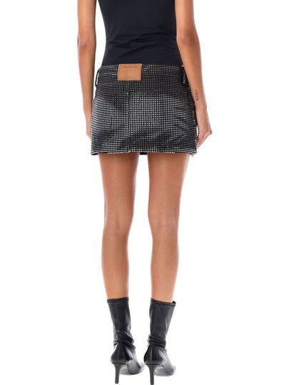 Alexander Wang Crystal Mini Skirt - ALEXANDER WANG - BALAAN 2