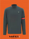 Long Sleeve T-Shirt Gray Players Functional Brushed Half Neck Polar GP70361 - MAHES - BALAAN 1