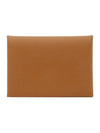 Calvi Duo Card Wallet Brown - HERMES - BALAAN 1