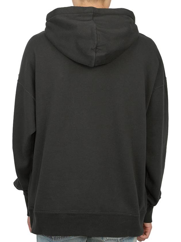 Miley Big Logo Hoodie Faded Black - ISABEL MARANT - BALAAN 5