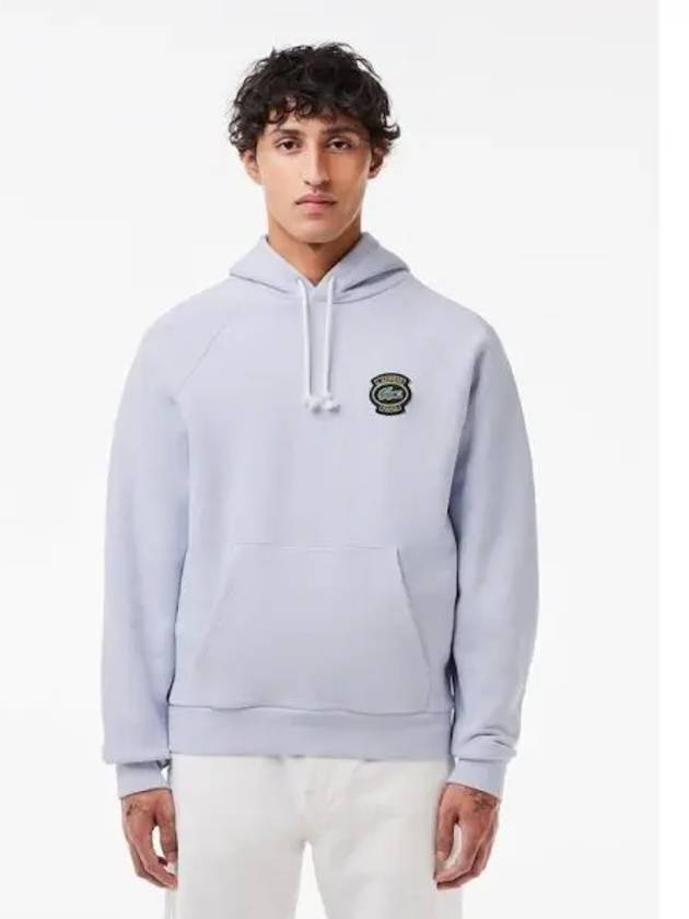 Men s Badge Match Hooded Raglan Sweatshirt SH7491 54G J2G Domestic Product GQ2N24021642900 - LACOSTE - BALAAN 1