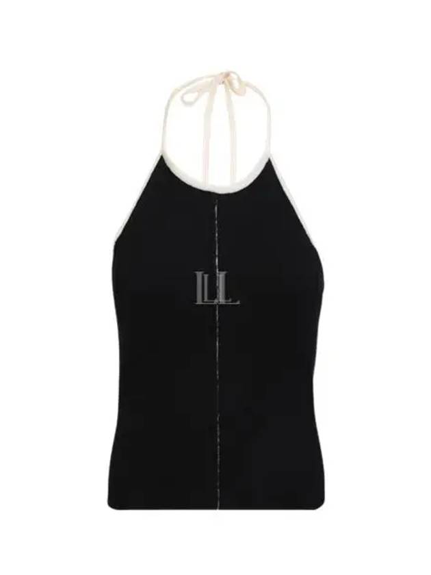 Sleeveless Tee Black CRTWWKNW008KNT017001 - SUNNEI - BALAAN 1