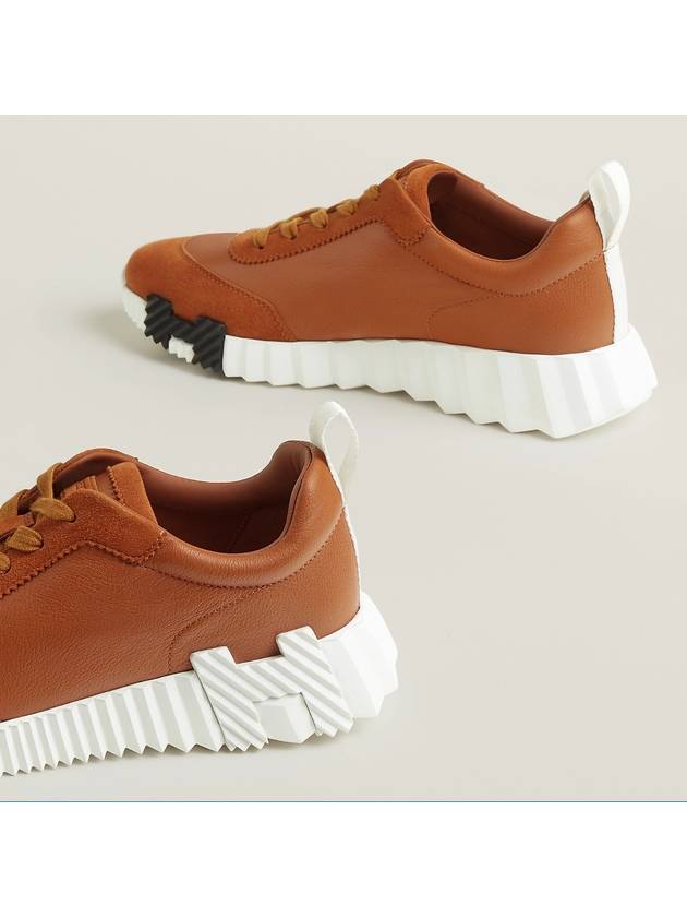 Bouncing Low Top Sneakers Brown - HERMES - BALAAN 6