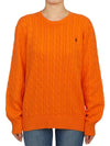 Kids cable knit 323702674058 ORANGE Adult wearable - POLO RALPH LAUREN - BALAAN 1