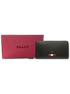 Long Wallet BALEN MY F106 BLACK Men's Long Wallet - BALLY - BALAAN 5