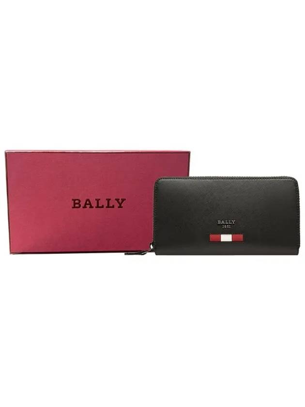 Long Wallet BALEN MY F106 BLACK Men's Long Wallet - BALLY - BALAAN 5