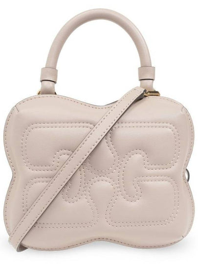 Butterfly Small Cross Bag Beige - GANNI - BALAAN 2