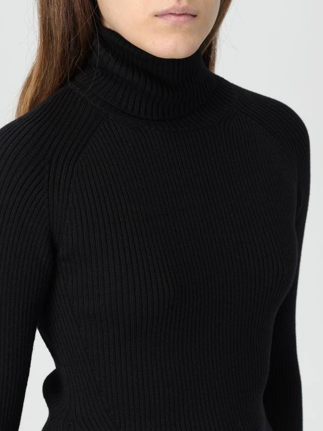 Ribbed knit turtleneck black - JUNYA WATANABE - BALAAN 6