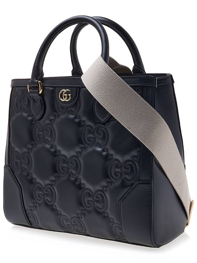 Women's Matelasse Tote Bag Black - GUCCI - BALAAN 4