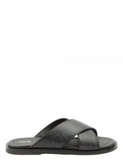 CD Diamond Alias Slipper Black - DIOR - BALAAN 2