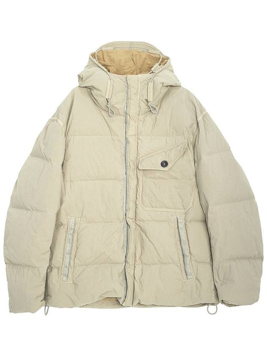 Survival Down Jacket Beige - TEN C - BALAAN 2