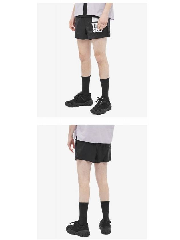 Face Your Self Nylon Shorts Black - ACNE STUDIOS - BALAAN.