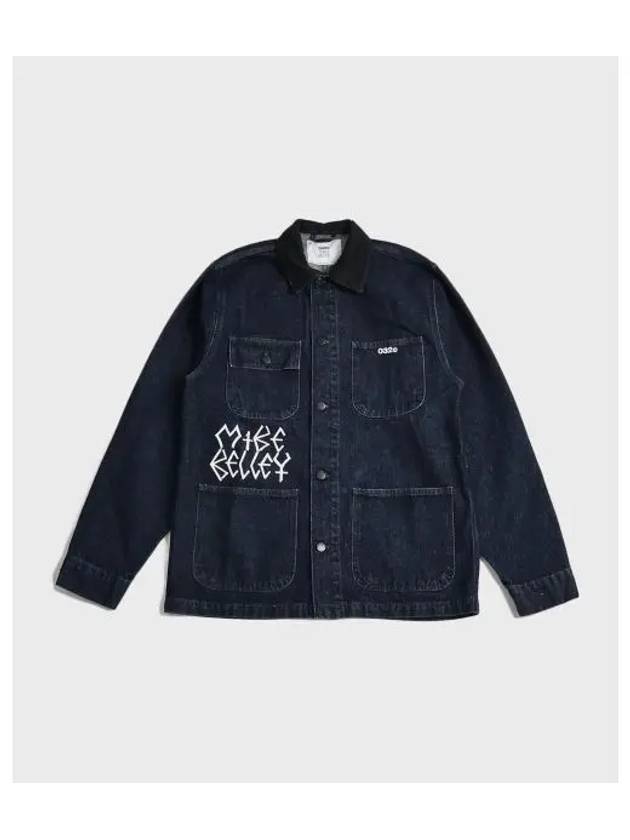 U Mike Kelly Blood Denim Jacket Dark Blue AND SOIL - 032C - BALAAN 1