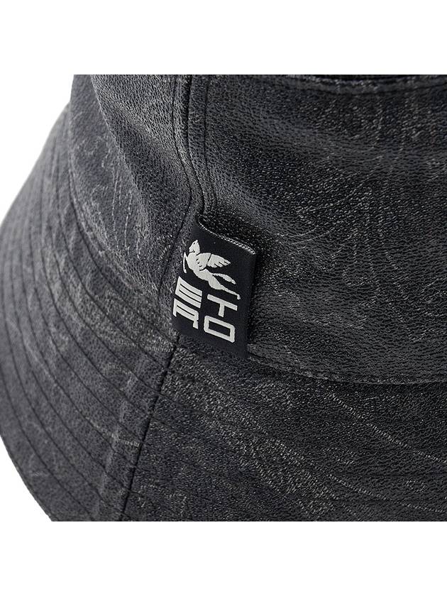 Paisley Bucket Hat Black - ETRO - BALAAN 7