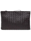 Intrecciato Large Clutch Bag Potion - BOTTEGA VENETA - BALAAN 1