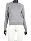 Women's Stitched Wool Knit Top Grey - MAISON MARGIELA - BALAAN 2