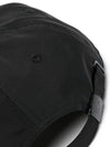 Logo Ball Cap Black - CP COMPANY - BALAAN 4