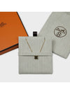 Mini Pop H Pendant Necklace Gold Noir - HERMES - BALAAN 4