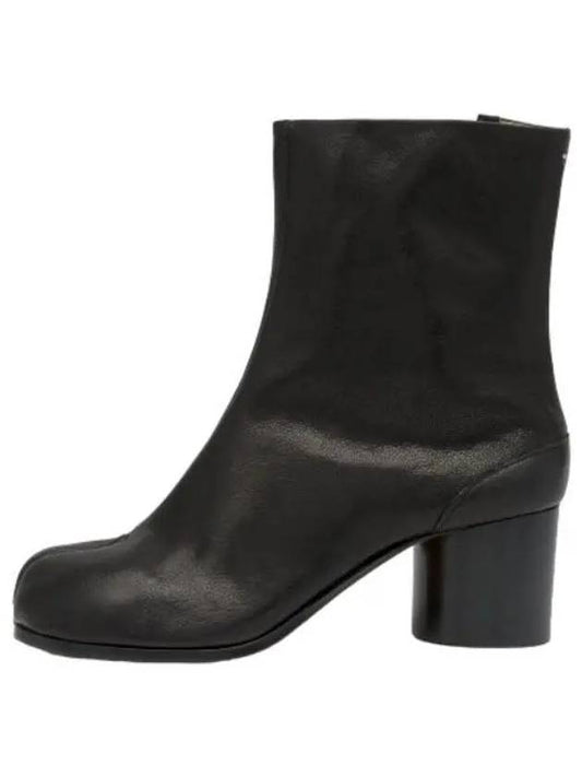 Tabi Vintage Leather Boots Black - MAISON MARGIELA - BALAAN 1