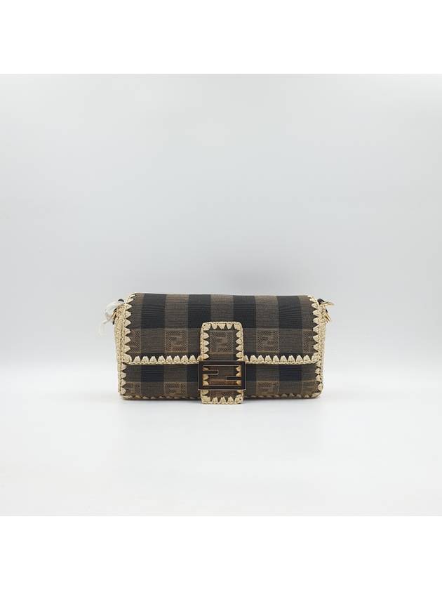 Women s raffia baguette 4264 - FENDI - BALAAN 5