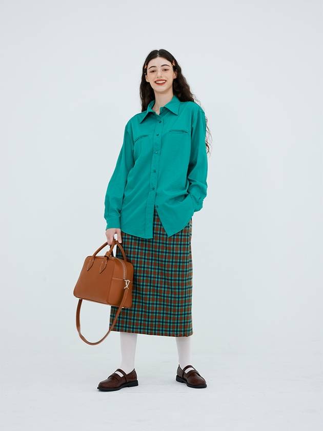 Double lip color shirt dark mint - KOOKEESEE - BALAAN 4