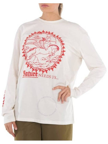 Stella McCartney Logo Printed Long-Sleeve T-Shirt, Size XX-Small - STELLA MCCARTNEY - BALAAN 1