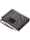 Paisley Print Clutch Bag Brown - ETRO - BALAAN 5