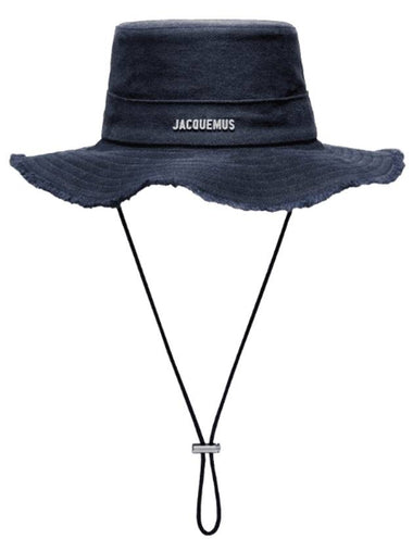 Le Bob Artichaut Bucket Hat Dark Navy - JACQUEMUS - BALAAN 1