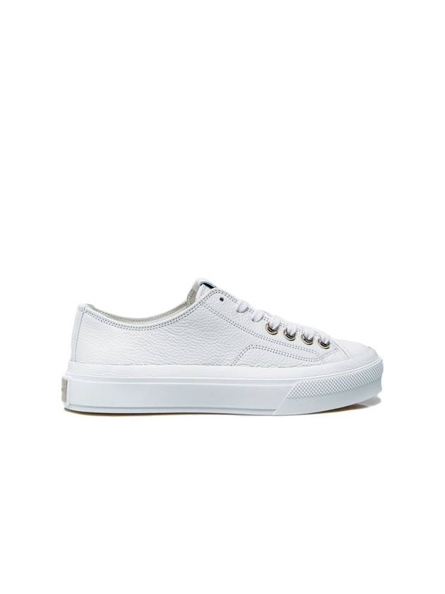 City Leather Low Top Sneakers White - GIVENCHY - BALAAN 1