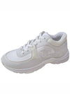 CC logo sneakers white G34360 - CHANEL - BALAAN 1