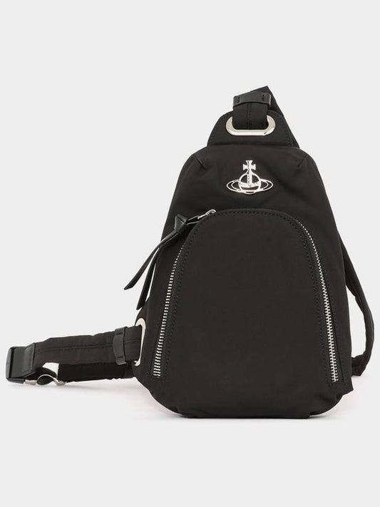 ORB Logo Sling Bag Black - VIVIENNE WESTWOOD - BALAAN 2