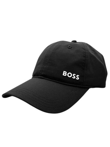 Logo Nylon Ball Cap Black - HUGO BOSS - BALAAN 1