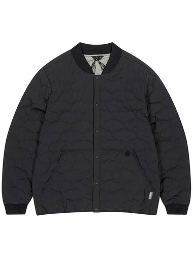 OG wave quilted light padded jacket black - OFFGRID - BALAAN 1