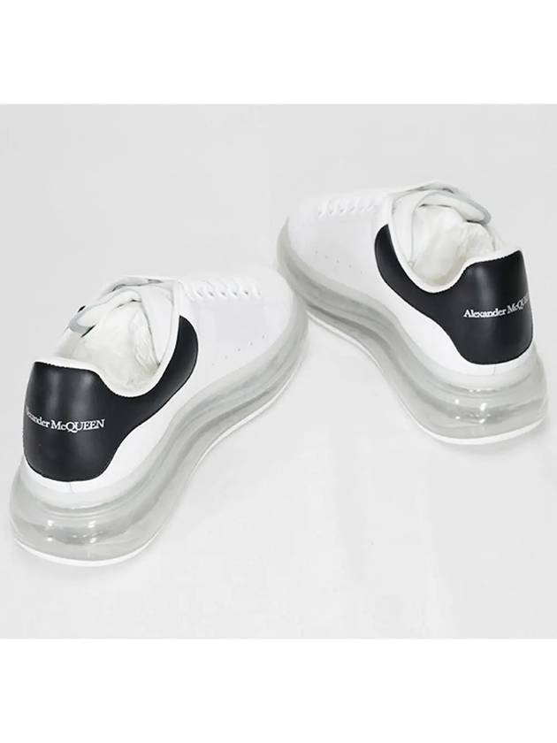 Air Oversole Low Top Sneakers Black White - ALEXANDER MCQUEEN - BALAAN 6